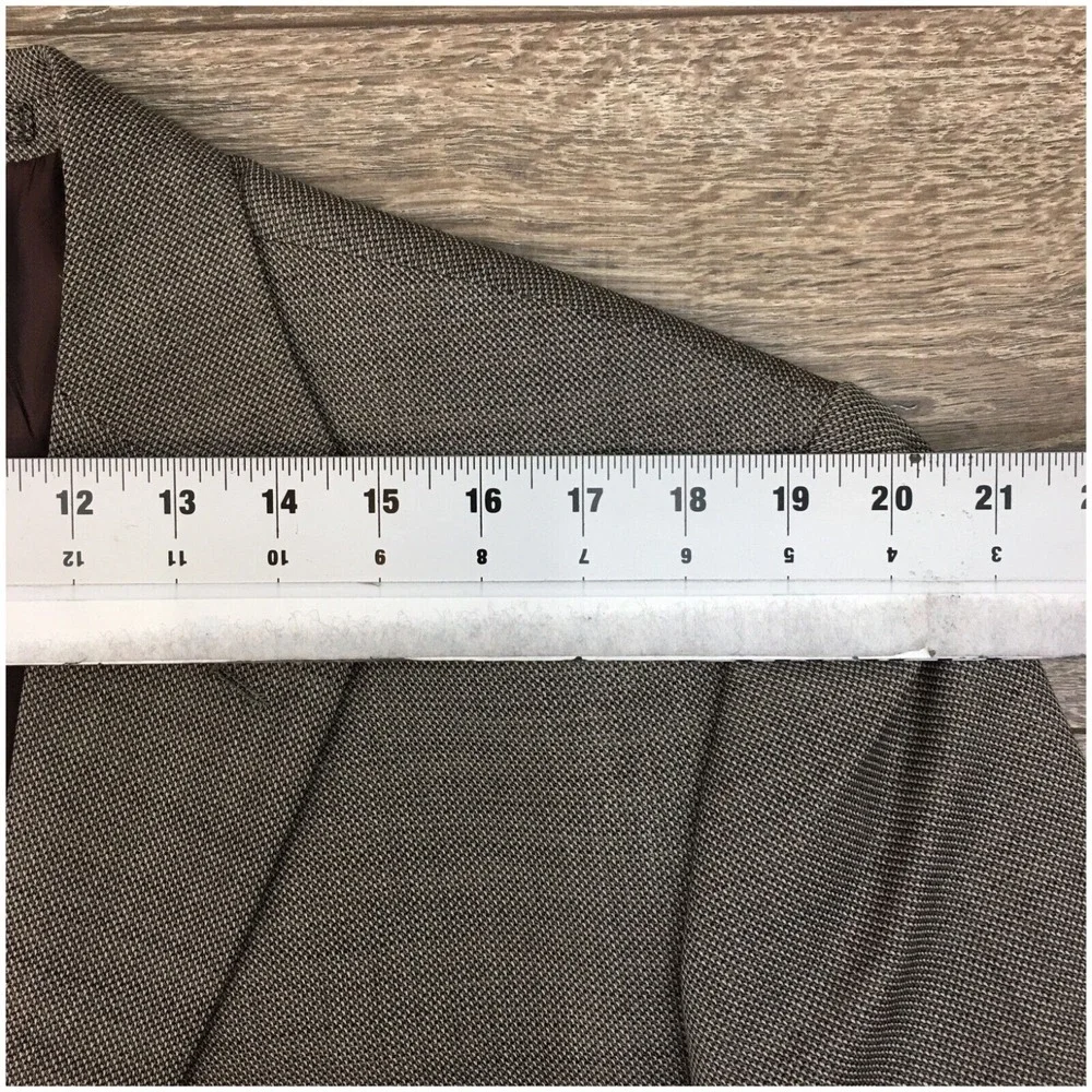 TAILORBYRD Mens Blazer Sport Coat‎ Casual Jacket Size 44L Wool Suit Tailored